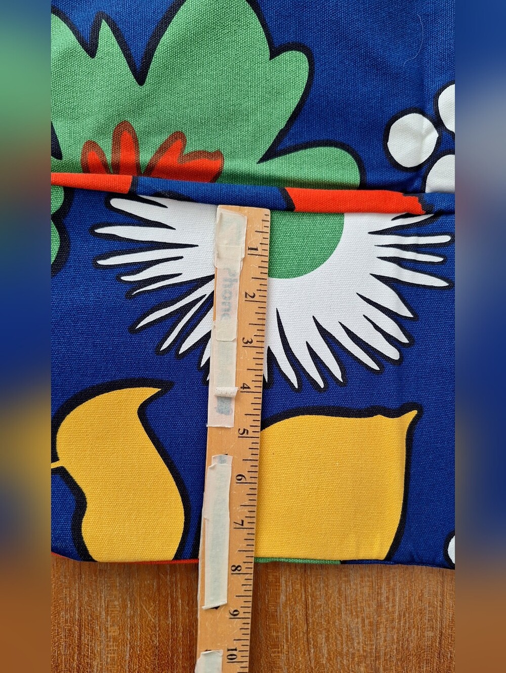 Marimekko Kukkatori Canvas Tote Oversized Beach Bag Colorful Floral HTF Rare NWT - Picture 14 of 15